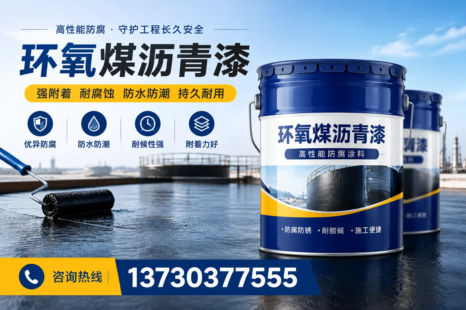 如何判断环氧煤沥青漆的质量?沽源消费者指南